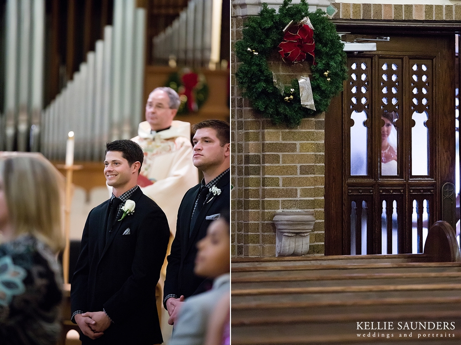 Sacred Heart Dearborn wedding day